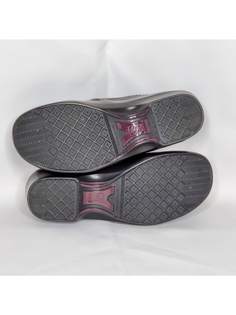 Ariat Expert Safety Clog Slip-On Shoes 8B Composite Toe Nurse Work Matte Black - Picture 7 of 8